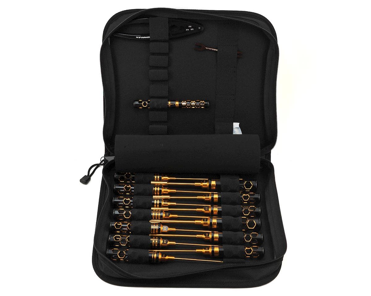 AM Arrowmax 16-Piece Metric Black Golden Off-Road Tool Set w/Carrying Case