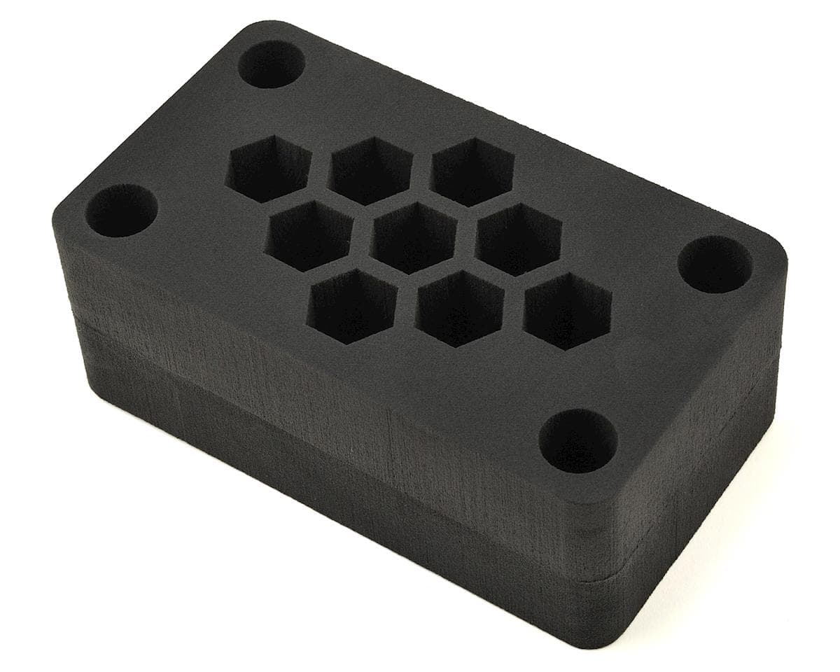 Maxline R/C Products 8x4.5x3" Foam Car Stand (Black) (1/8 Scale Buggy)