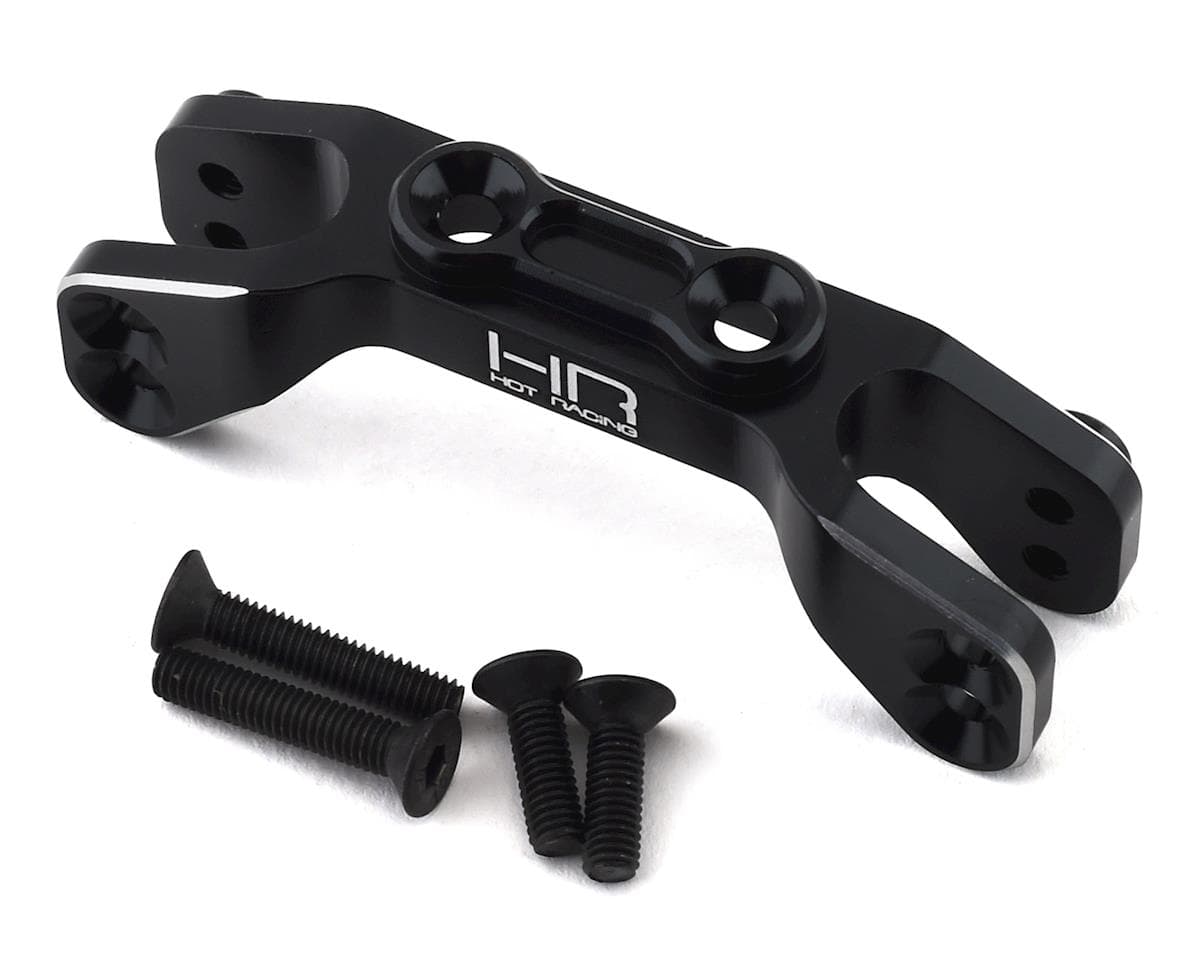 Hot Racing Losi Rock Rey Aluminum Front Camber Link Mount (Black)