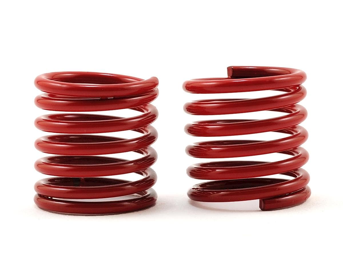 Traxxas 4-Tec 2.0 Shock Spring (Red) (2) (4.4 Rate - Black Stripe) (2)