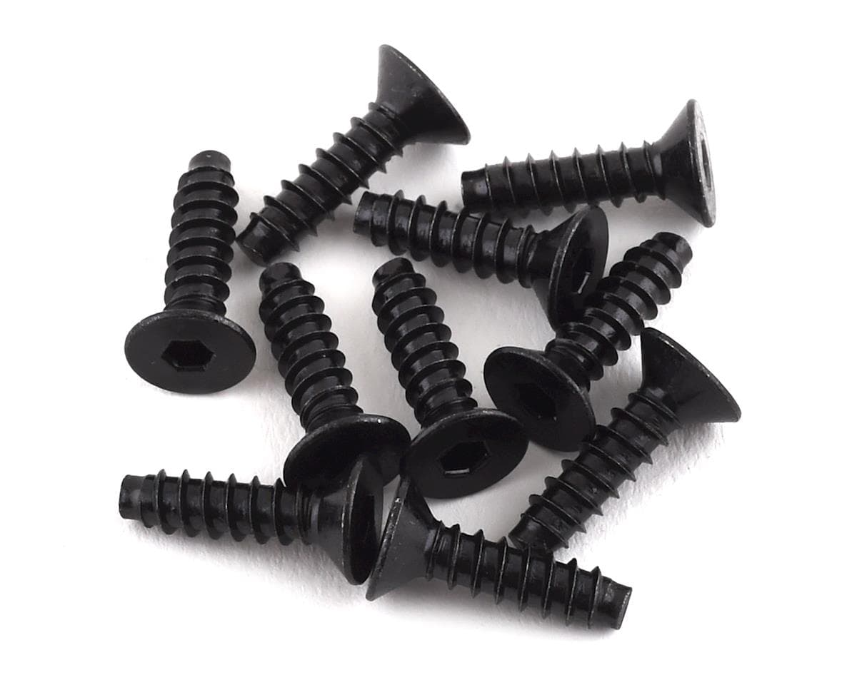 HPI 4x15mm Self Tapping Flat Head Screw (10)