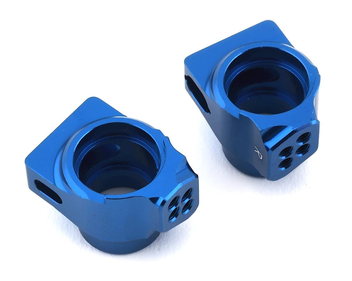 Team Associated B6/B6D Factory Team Aluminum Rear Hub Set (Blue)