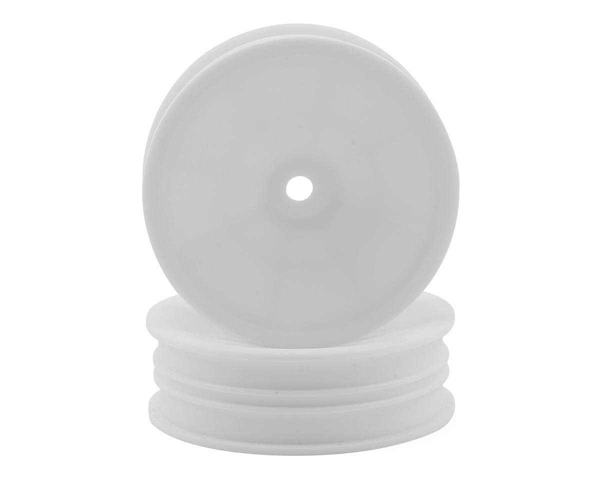Team Associated 2.2" "Slim" Front Buggy Wheels (White) (2) (B6) w/12mm Hex