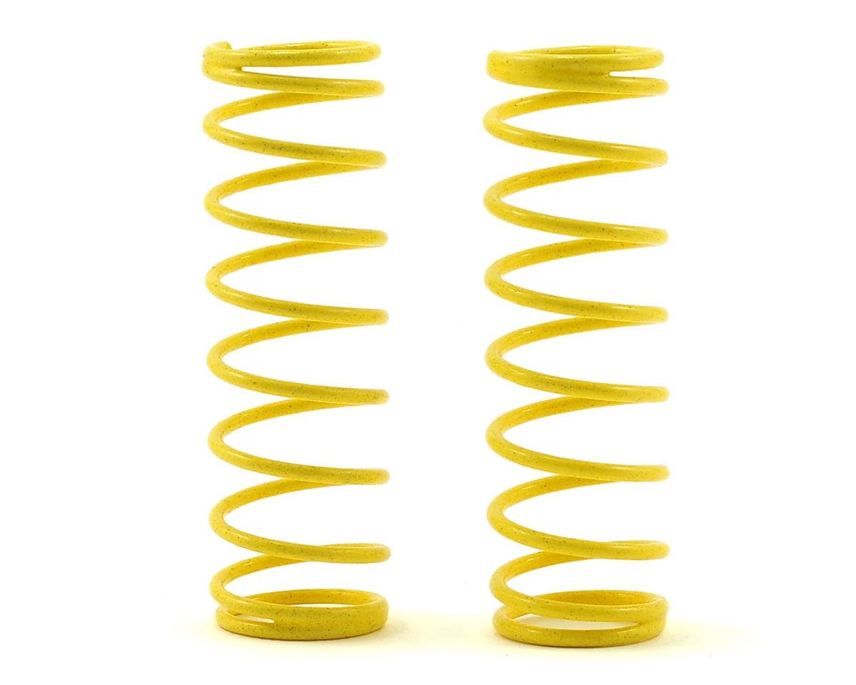 Schumacher CAT XLS Front Shock Spring (2) (Yellow - Short 2lb)