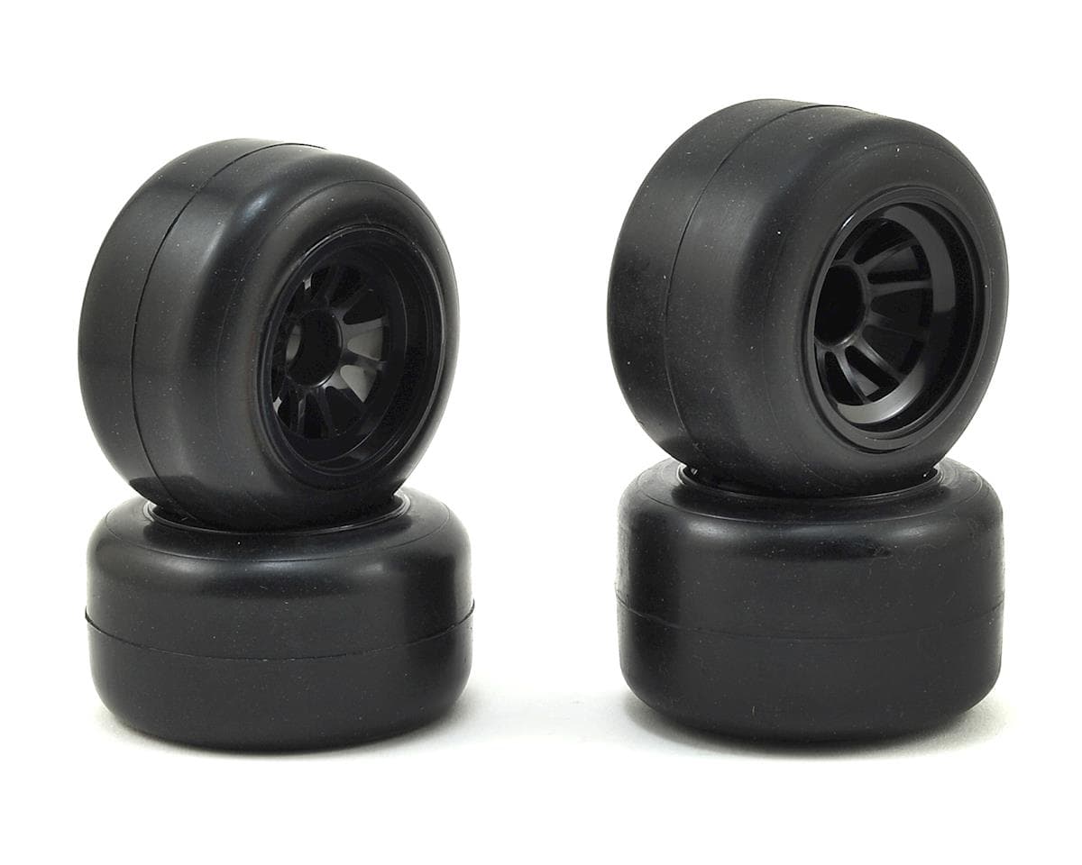 Gravity RC G-Spec F1 Front & Rear Pre-Mounted Rubber Tire Set (4)