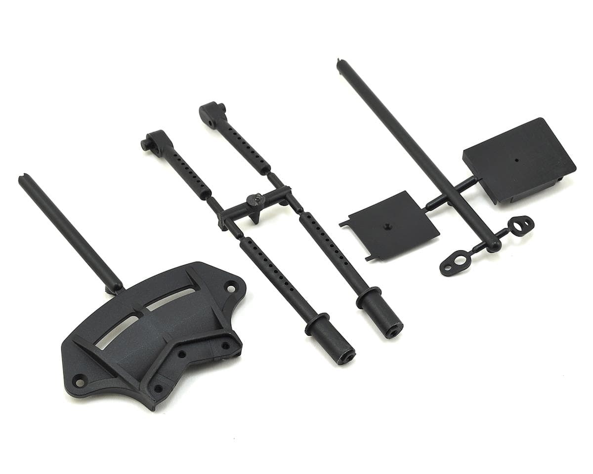 Mugen Seiki MTC1 Front Bumper & Body Post Set