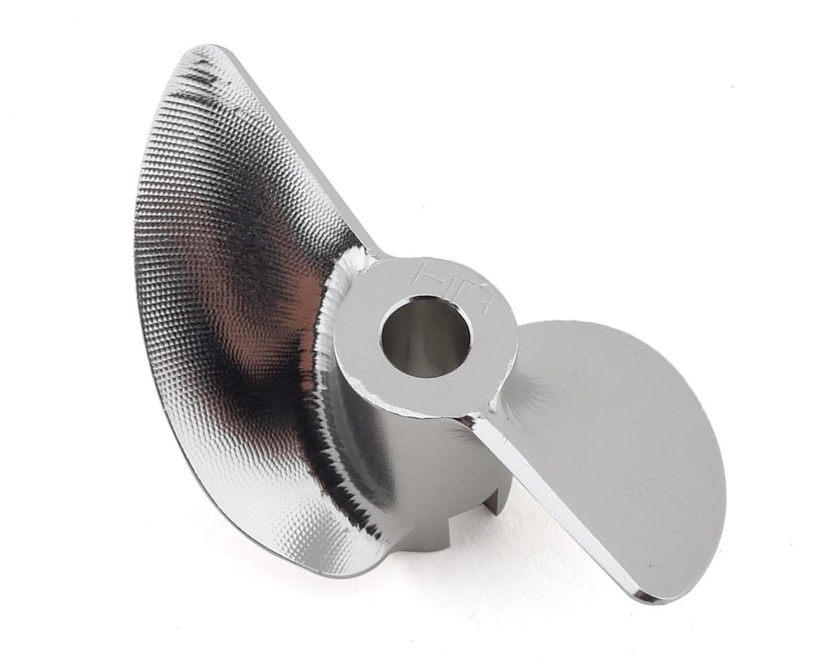 Hot Racing 42x59mm Aluminum Propeller for Traxxas Spartan/M41 (Silver)