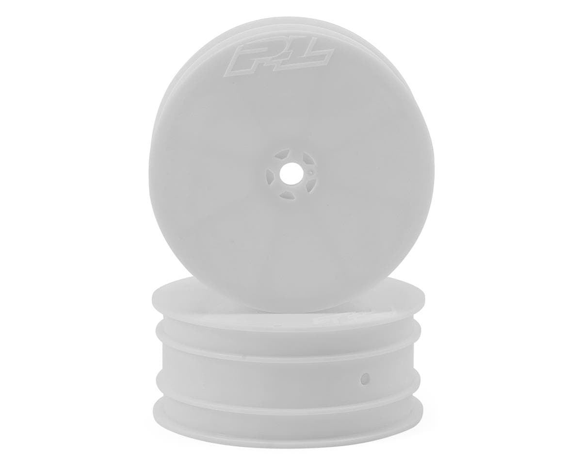 Pro-Line Velocity VTR 2.2" 4WD Front Buggy Wheels (2) (White) (B64) w/12mm Hex