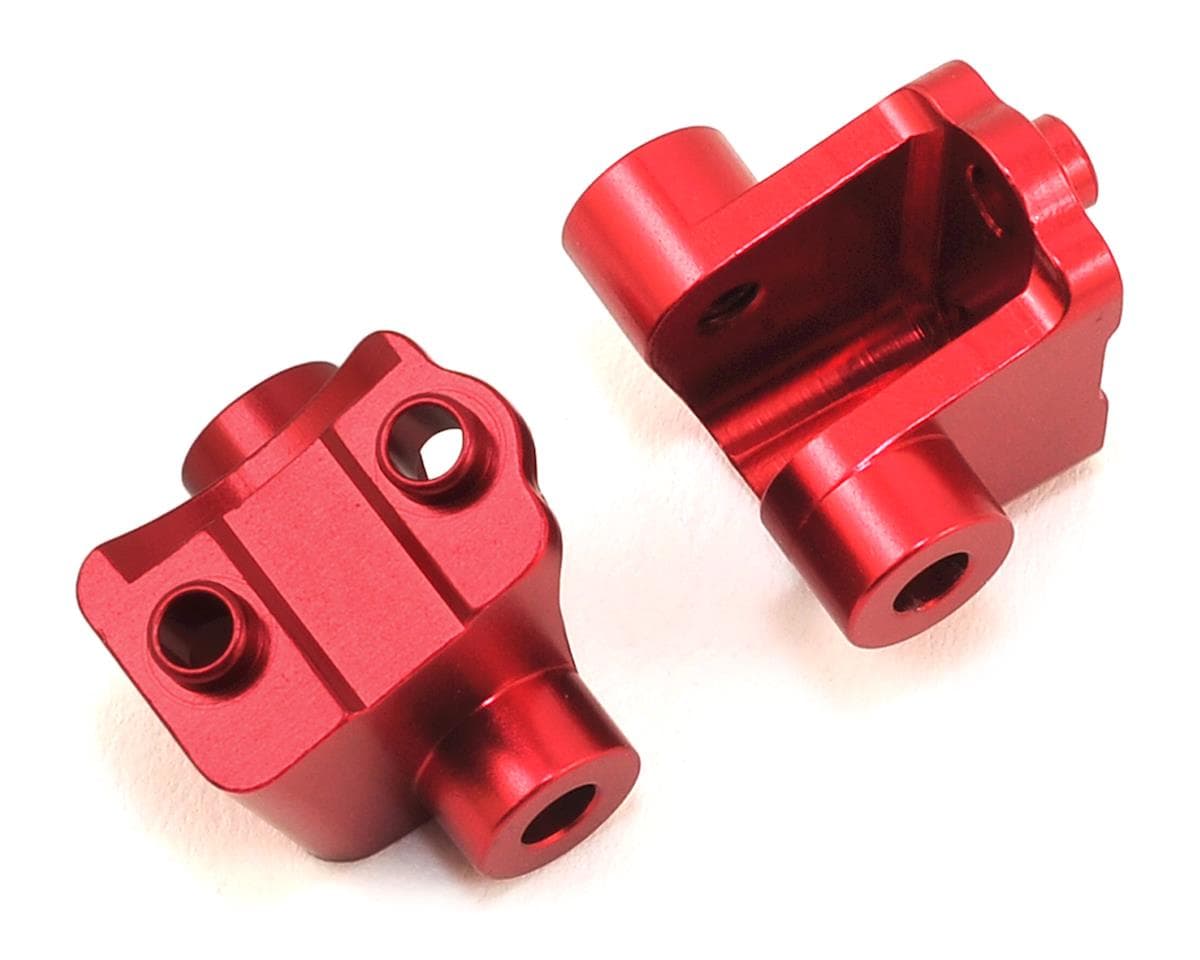 ST Racing Concepts Aluminum Rear Lower Shock Mounts for Traxxas TRX-4 (2) (Red)