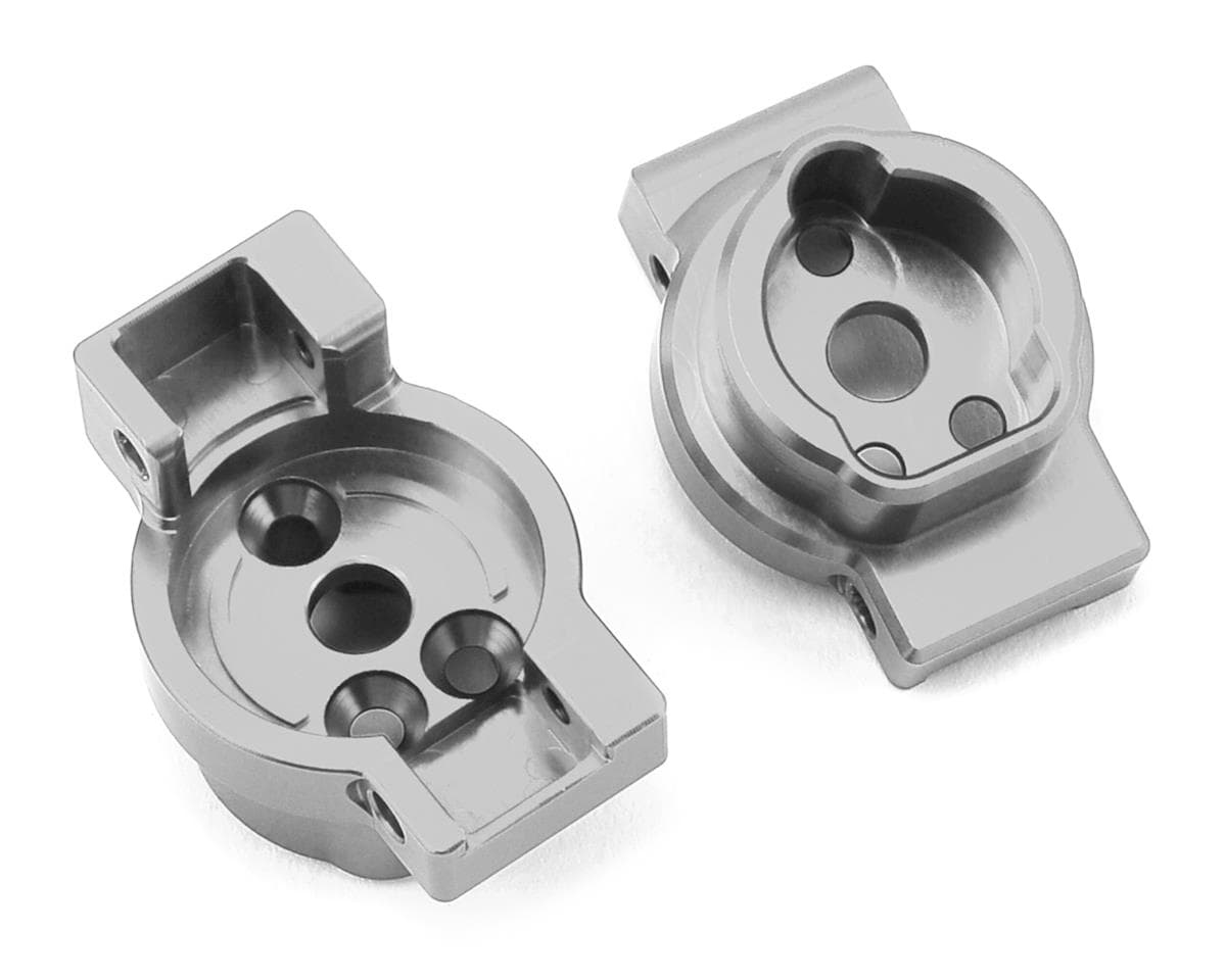 ST Racing Concepts Aluminum Rear Portal Drive Mount for Traxxas TRX-4 (Silver) (2)