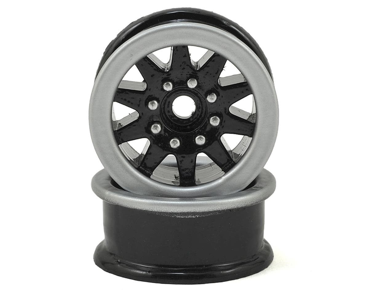 Scale By Chris 1.9" Trailer Wheels (2) (Black)