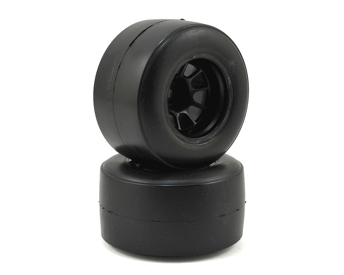 AM Arrowmax 14mm Hex Pre-Mounted F1 Rear Rubber Tires (2) (25 Shore)