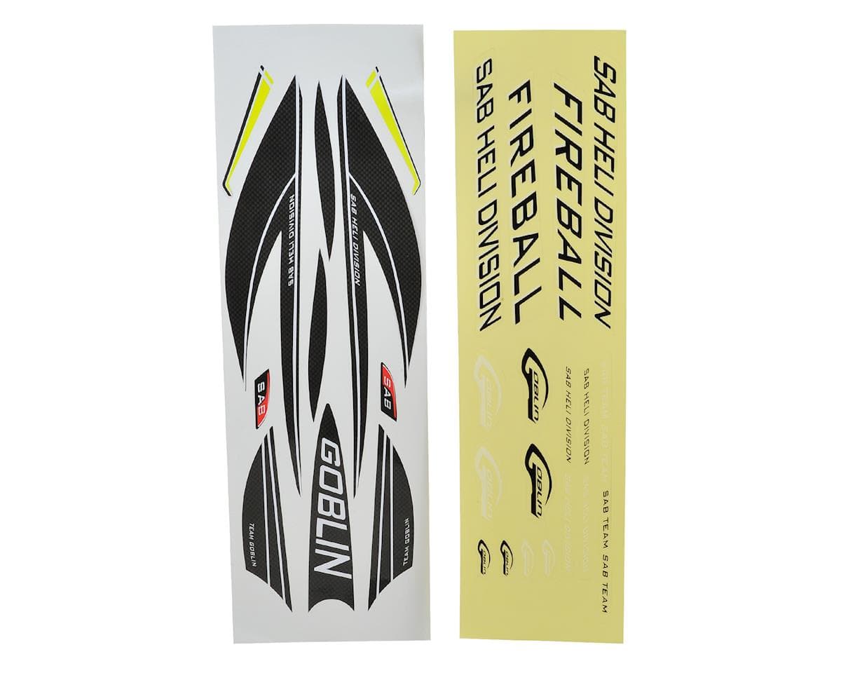 SAB Goblin Fireball Sticker Set (Carbon)