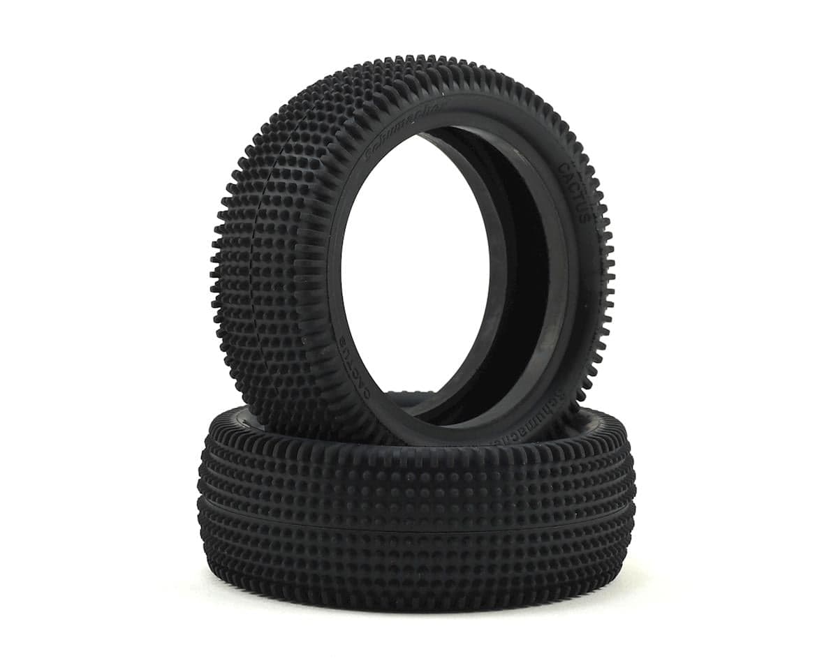 Schumacher Cactus 2.2" Front 1/10 4wd Buggy Carpet Tire (2) (Blue)