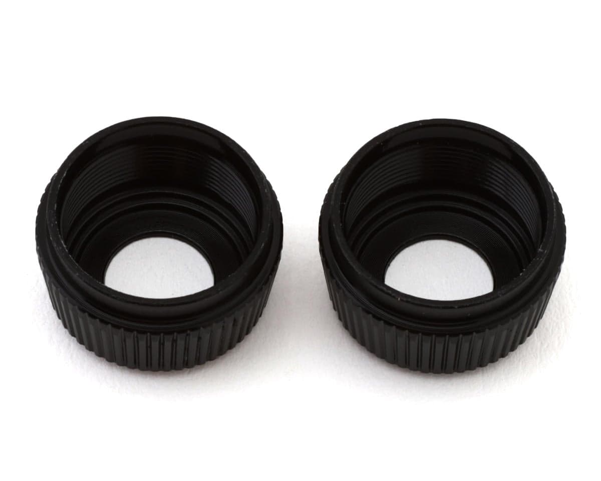 Arrma Aluminum Lower Shock Cap (Black) (2)