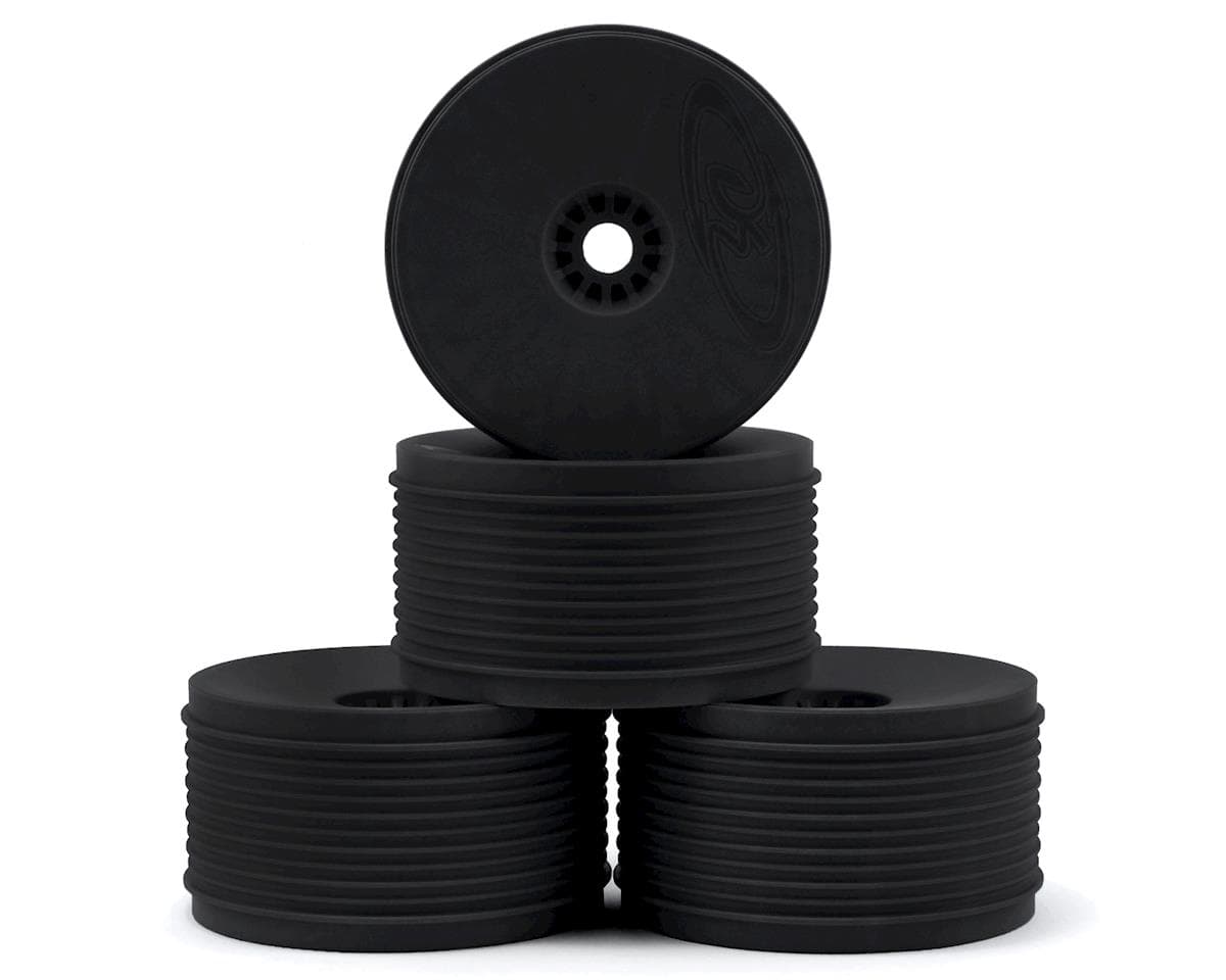DE Racing "SpeedLine PLUS" 1/8 Truggy Wheel (Black) (4)