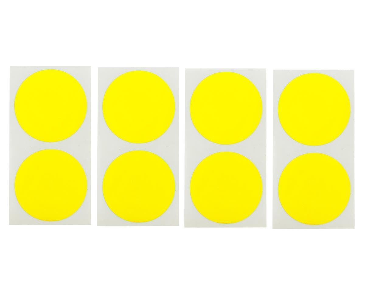 DE Racing Speedway Mud Plug Sticker Disks (Yellow) (8)