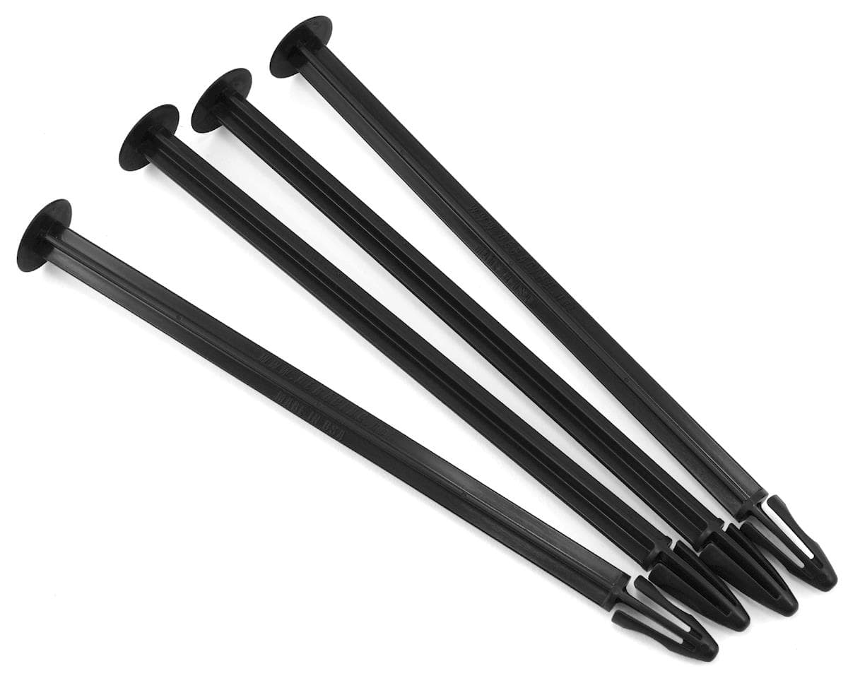 DE Racing Truggy Tire Spikes (Black) (4)