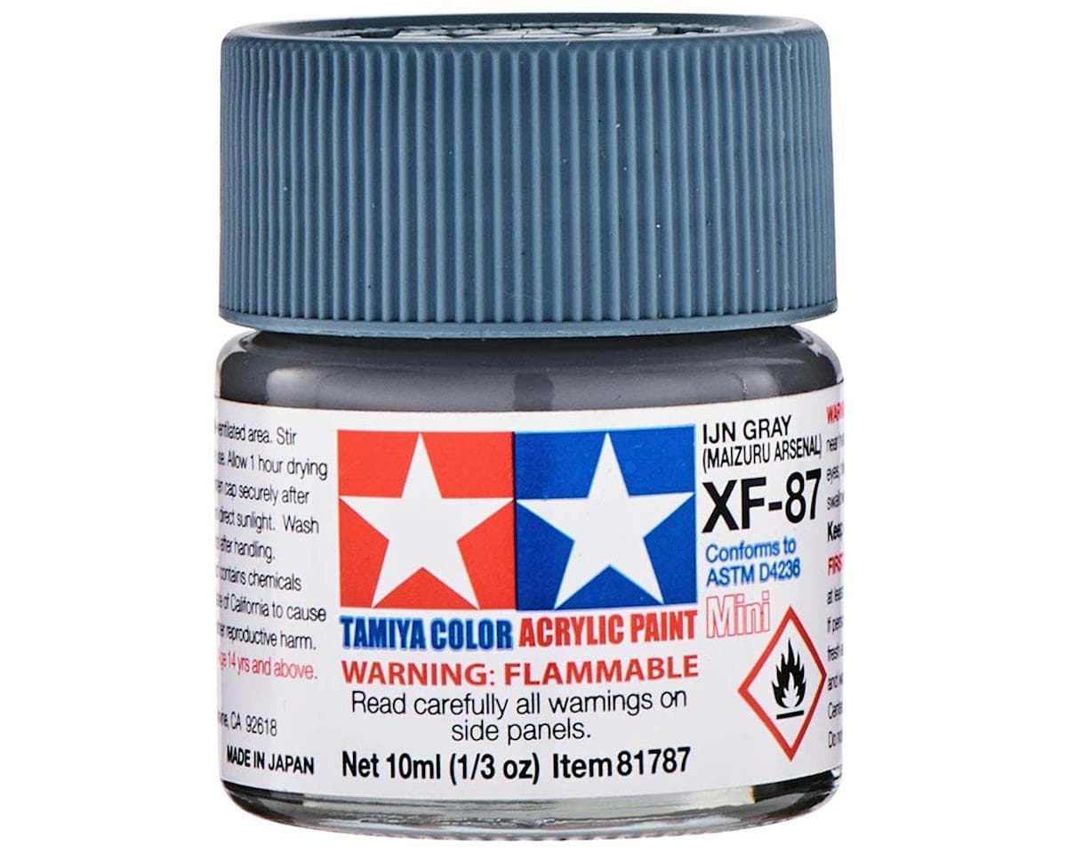 Tamiya XF-87 Flat IJN Grey Acrylic Paint (10ml)