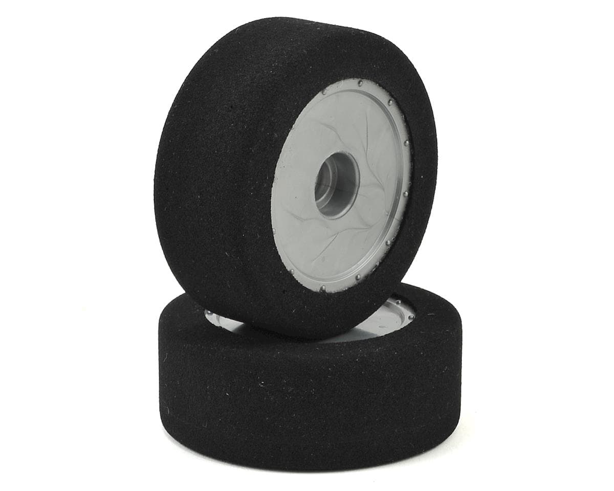 Custom Works Dirt Oval Front Mounted Foam Tires (2) (X2)