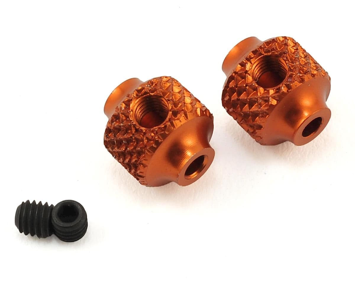 Serpent SRX8 EVO Aluminum Brake Adjust Collar (Orange) (2)