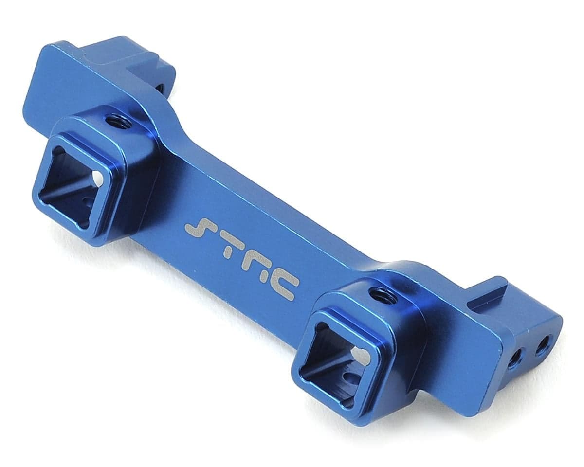 ST Racing Concepts Aluminum Heavy Duty Front Bumper Mount for Traxxas TRX-4 (Blue)