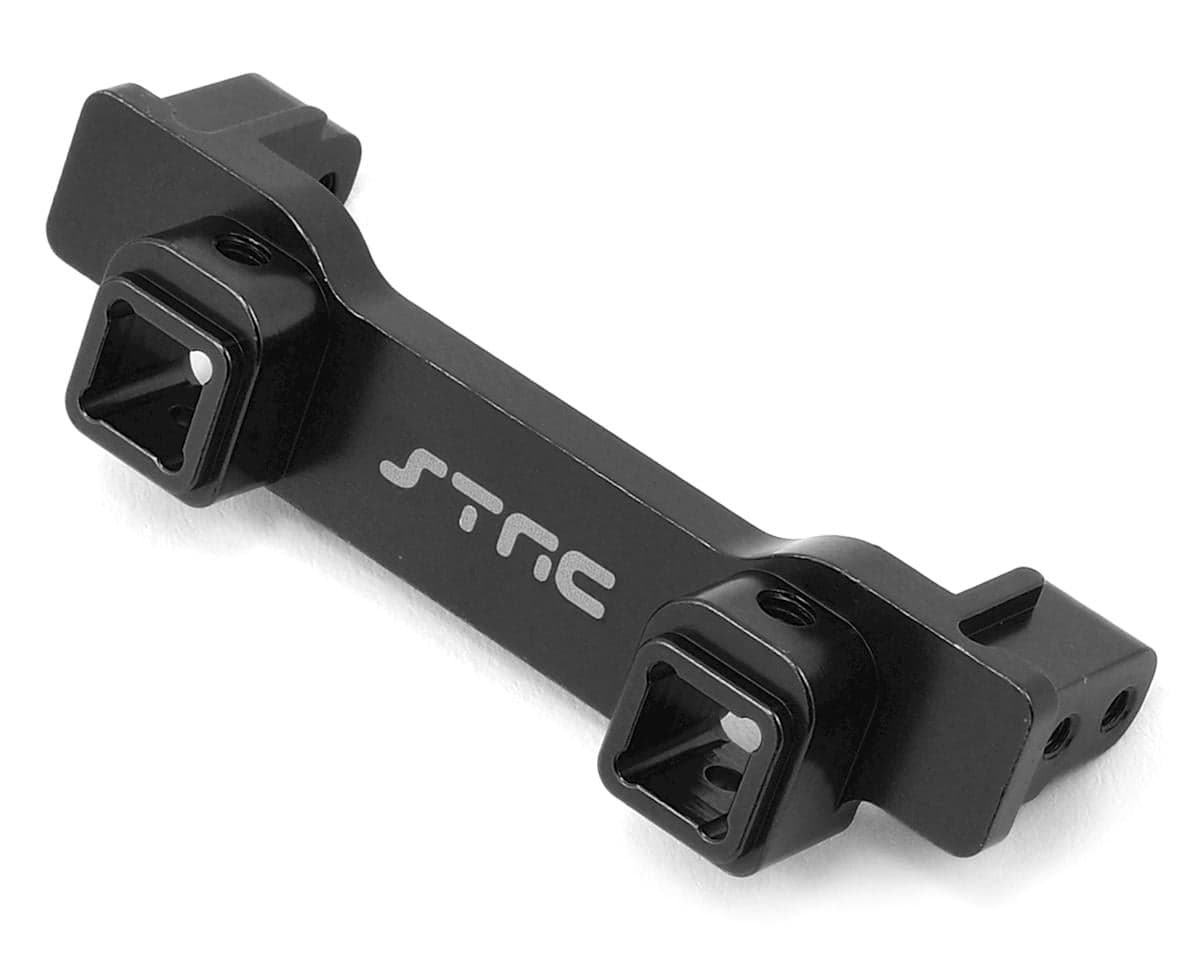 ST Racing Concepts Aluminum Heavy Duty Front Bumper Mount for Traxxas TRX-4 (Black)