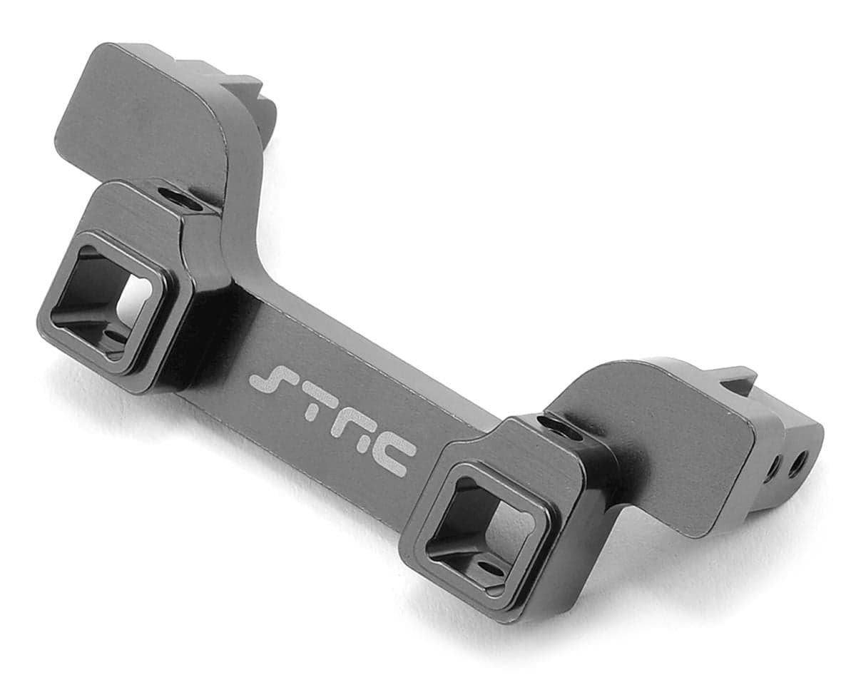 ST Racing Concepts Aluminum Heavy Duty Rear Bumper Mount for Traxxas TRX-4 (Gun Metal)