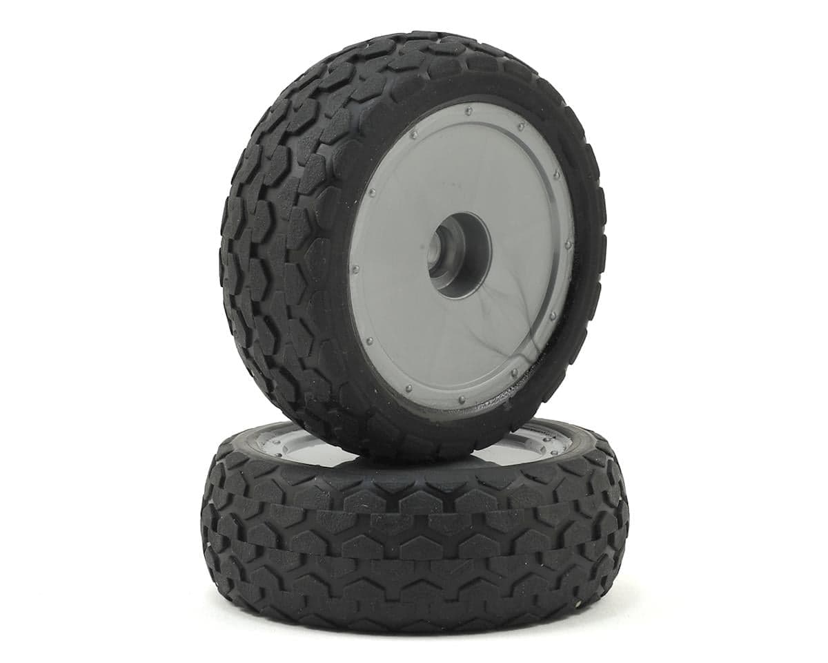 Custom Works Street Trac Pre-Mounted Dirt Oval Front Tires (2) (HB)