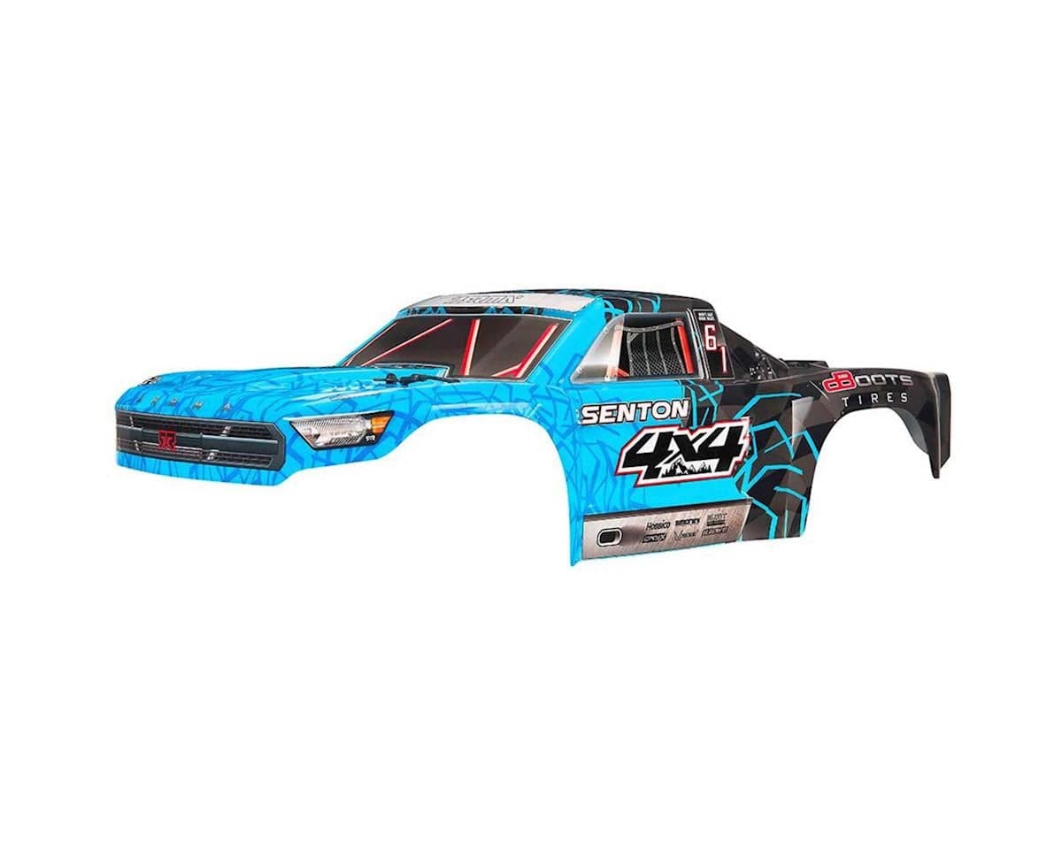 Arrma Painted Senton 4x4 Mega Body (Blue/Black)