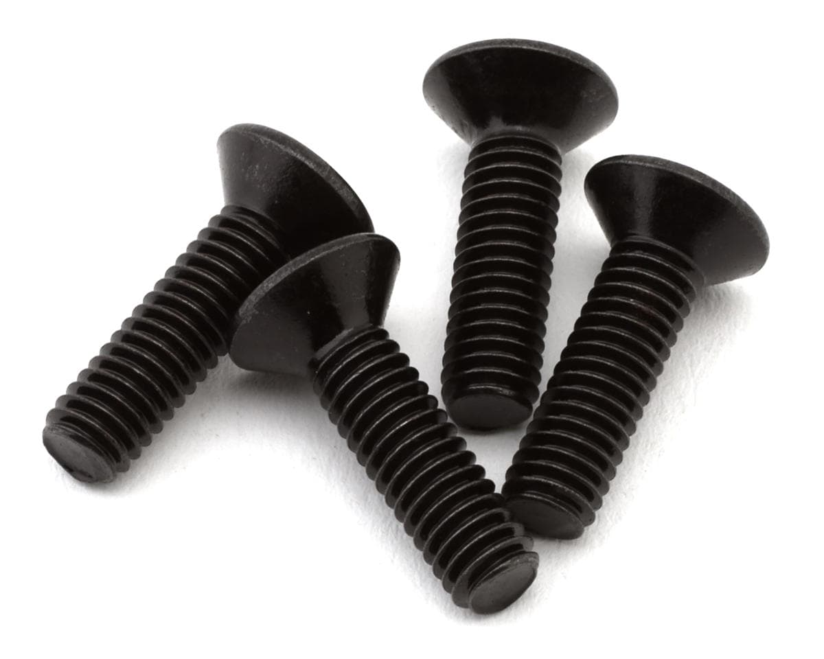 Arrma 4x15mm Flat Head Hex Machine Screw (4)
