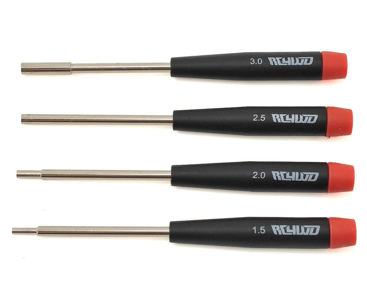 RC4WD Precision Metric Hex/Nut Driver Set (4)