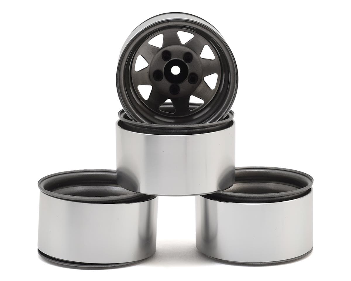RC4WD 5 Lug Deep Dish Wagon 1.9" Steel Stamped Beadlock Wheels (Plain)