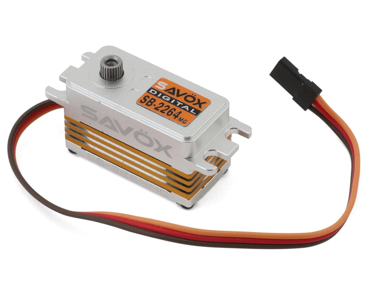 Savox SB-2264MG Low Profile Digital "High Speed" Brushless Metal Gear Servo (High Voltage)
