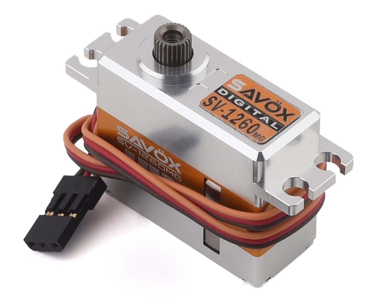 Savox SV-1260MG Aluminum Digital "High Speed" Mini Metal Gear Servo (High Voltage)