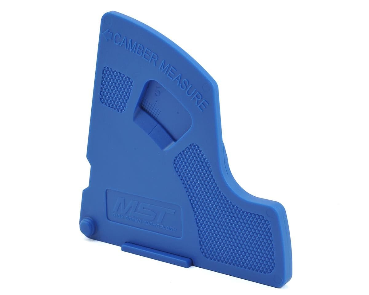 MST 1/10 Camber Gauge (Blue) (-20° to +8°)