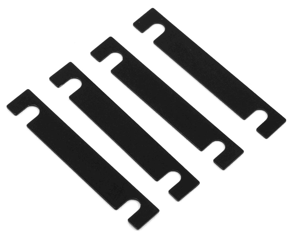 MST 0.5mm Aluminum Suspension Mount Spacers (Black) (4)