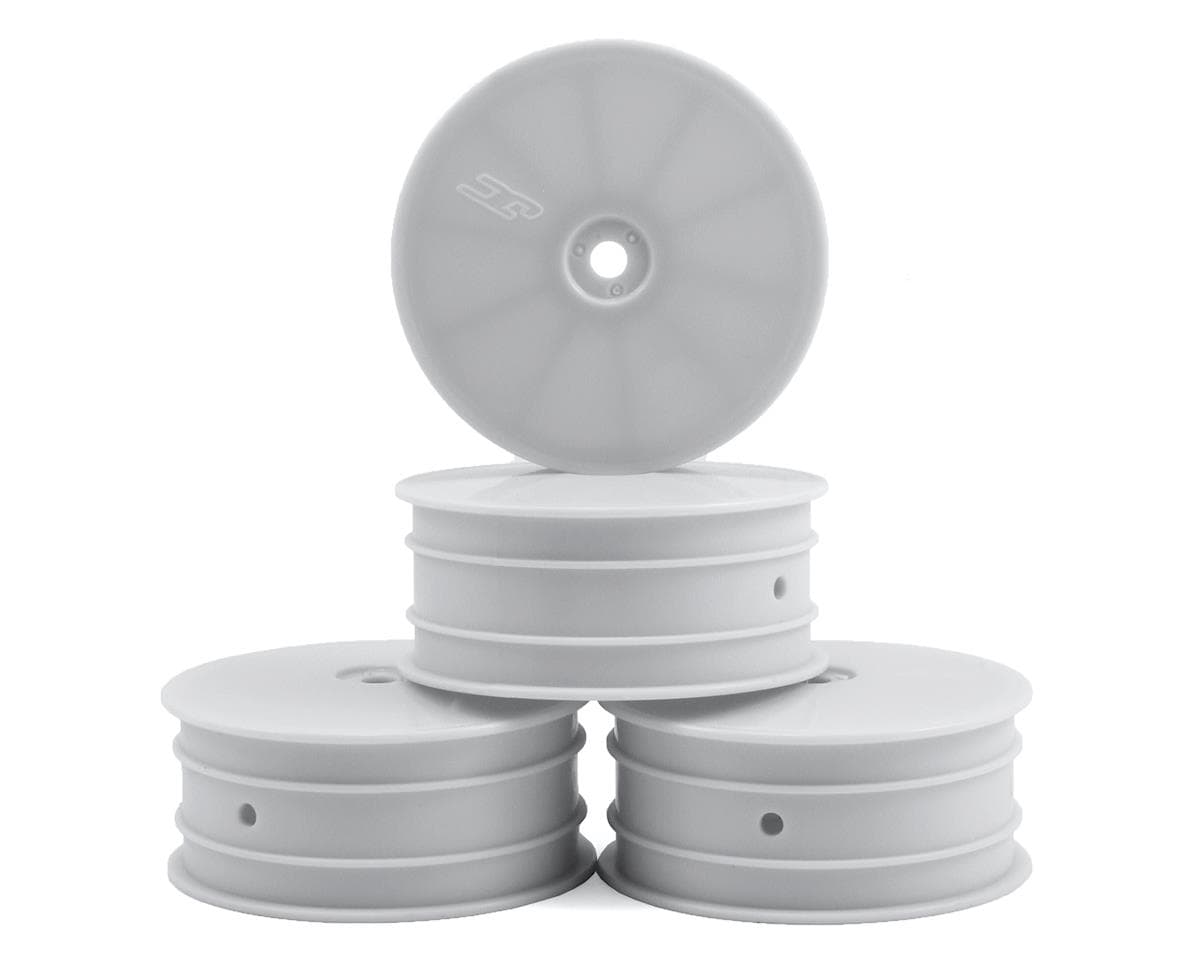 JConcepts Mono Front Wheel (White) (4) (B74) w/12mm Hex