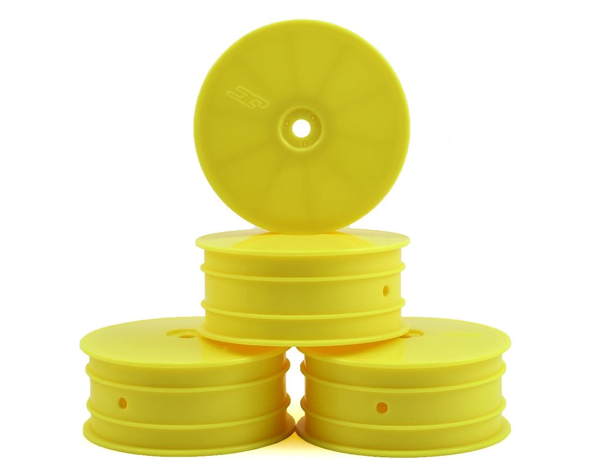 JConcepts Mono Front Wheel (Yellow) (4) (B74) w/12mm Hex