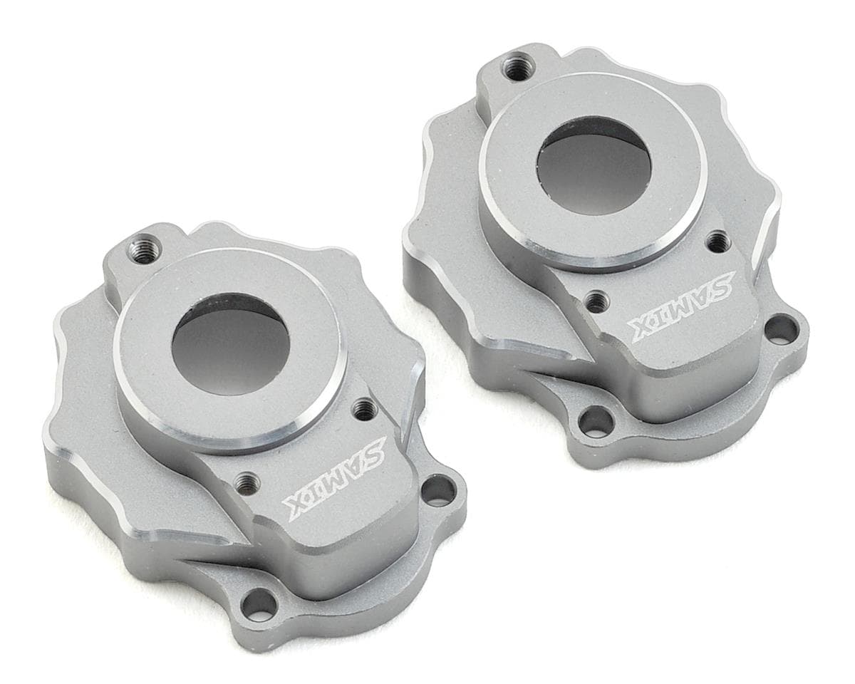 Samix Aluminum Portal Cover for Traxxas TRX-4 (Silver)