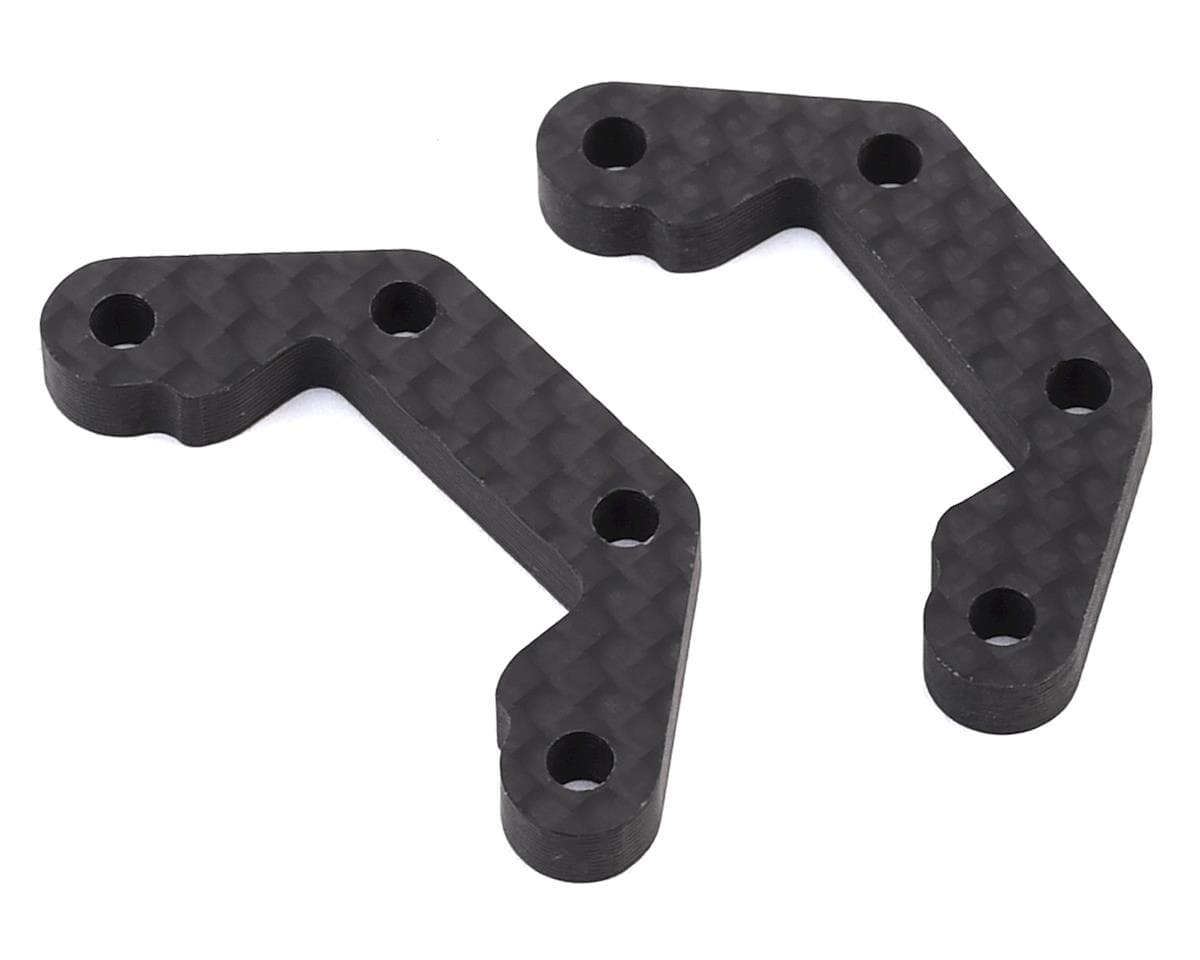 XRAY XT2 4.0mm Graphite Rear Shock Tower Extension (2)