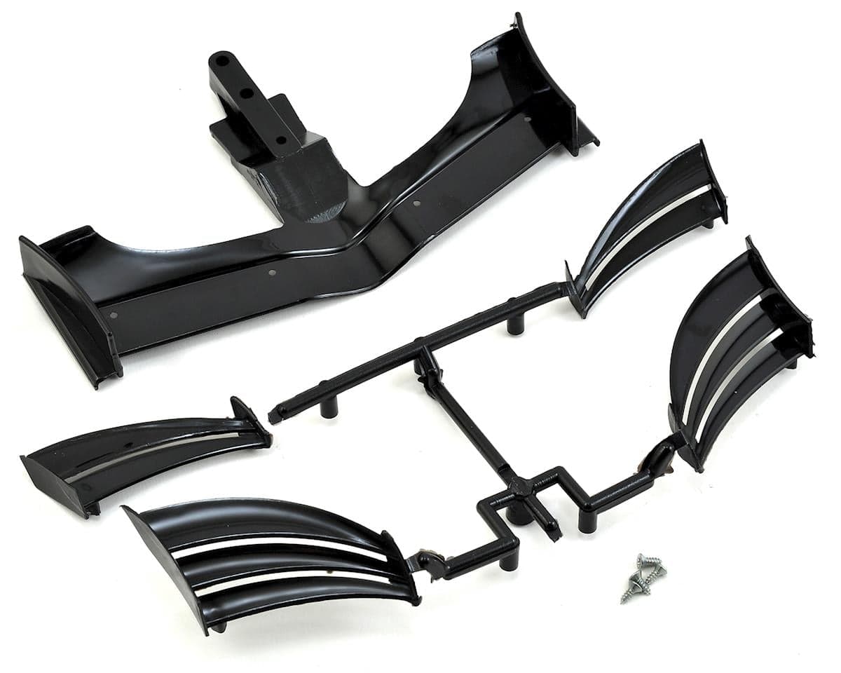 XRAY X1 2018 ETS Composite Adjustable Front Wing (Black)