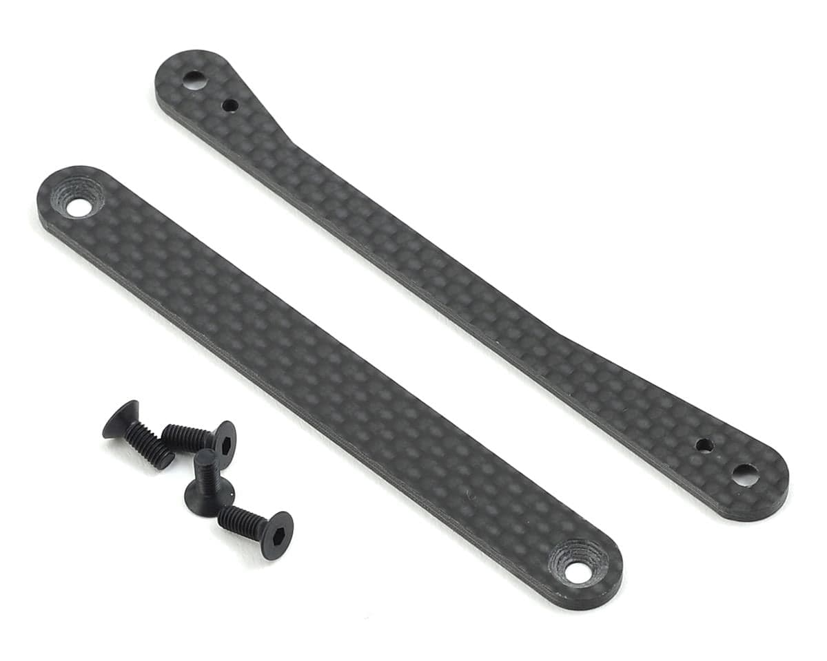 XRAY XB8 Chassis Side Guards Graphite Brace Set