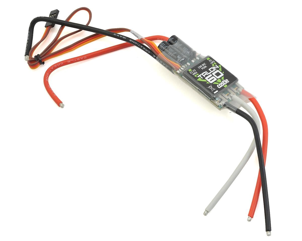 Castle Creations Talon 60 Brushless ESC w/Heavy Duty BEC