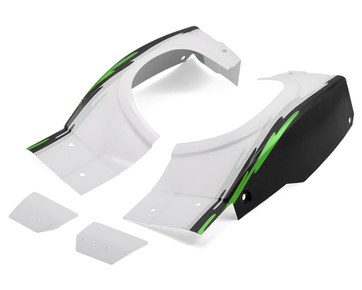 Losi Super Baja Rey Rear Fender Set (Black)