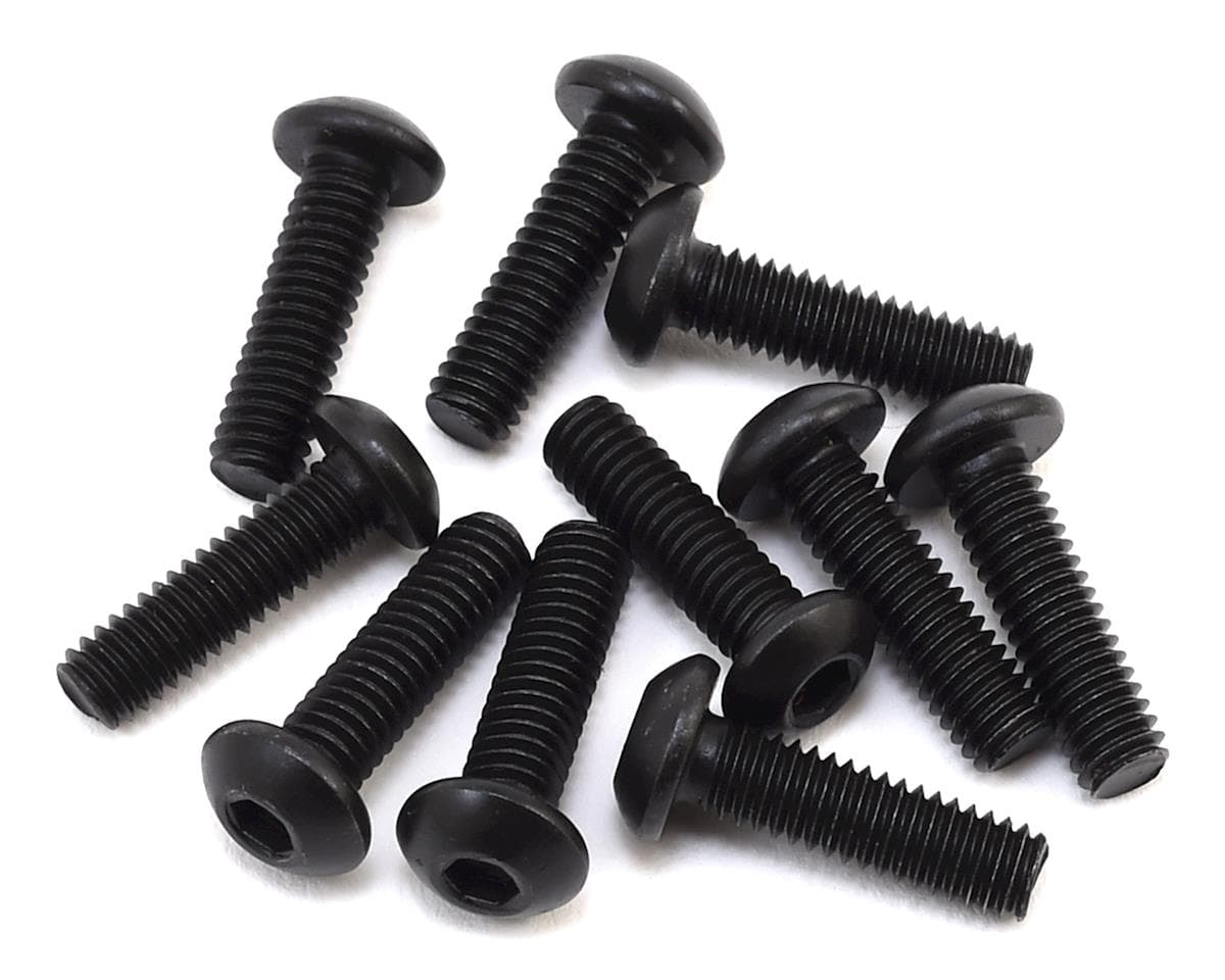 Losi 4x14mm Button Head Hex Screws (10)
