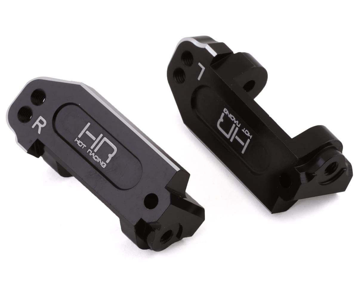 Hot Racing Aluminum Multi Mount Caster Blocks for Traxxas 2WD (Black)