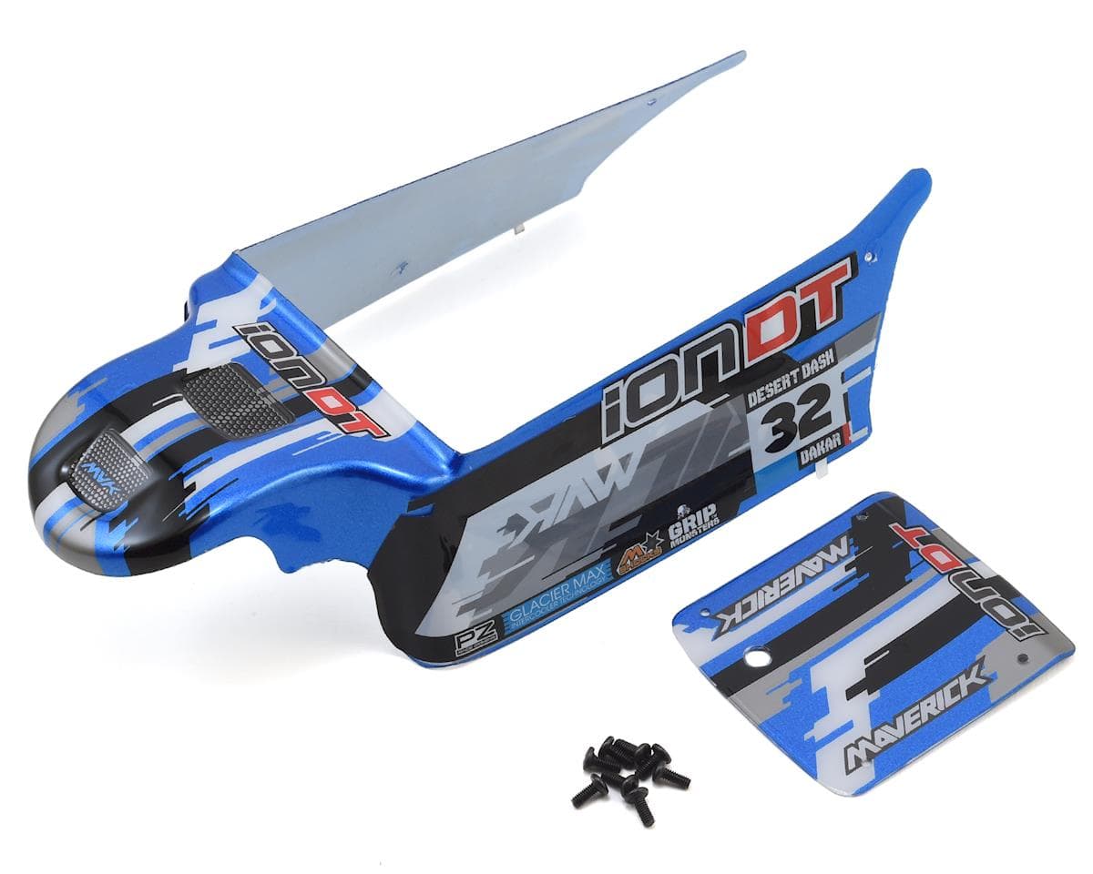 Maverick Ion DT Pre-Painted 1/18 4WD Desert Truck Body Set (Blue)