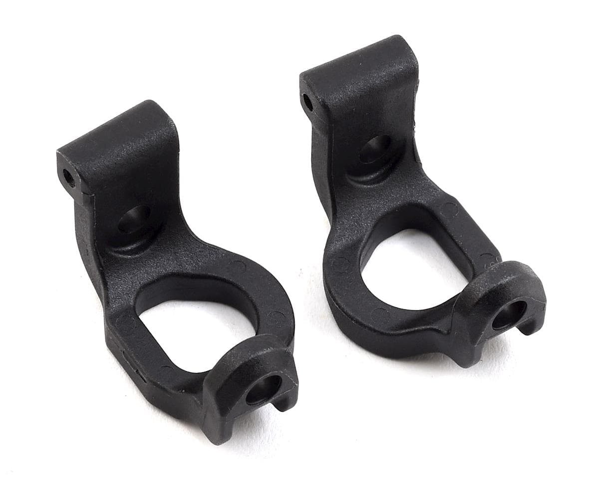 Yokomo Graphite Front Steering Hub Carrier Set (4°) (Hard Type)
