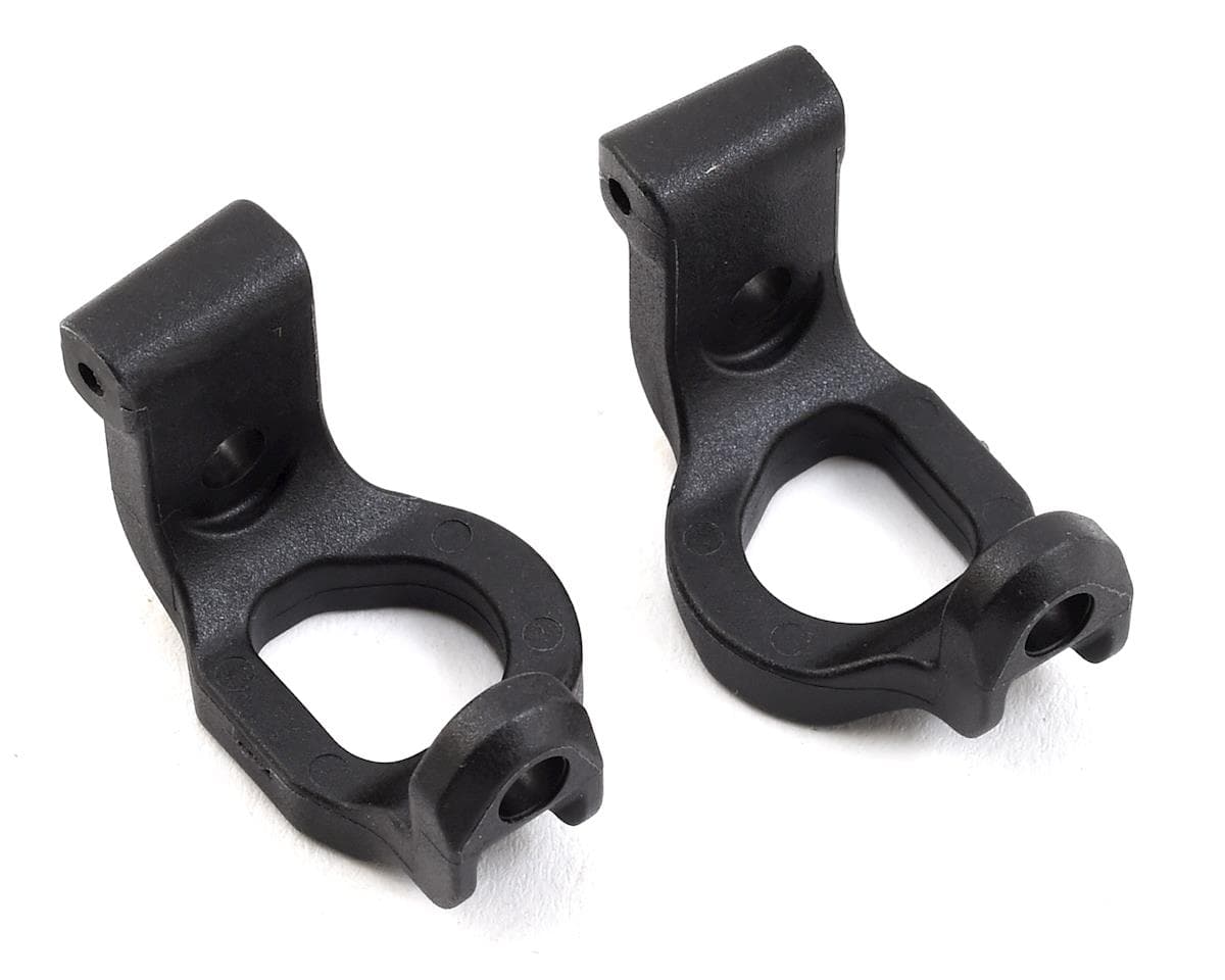 Yokomo Graphite Front Steering Hub Carrier (4°) (-1mm Tread) (Hard Type)